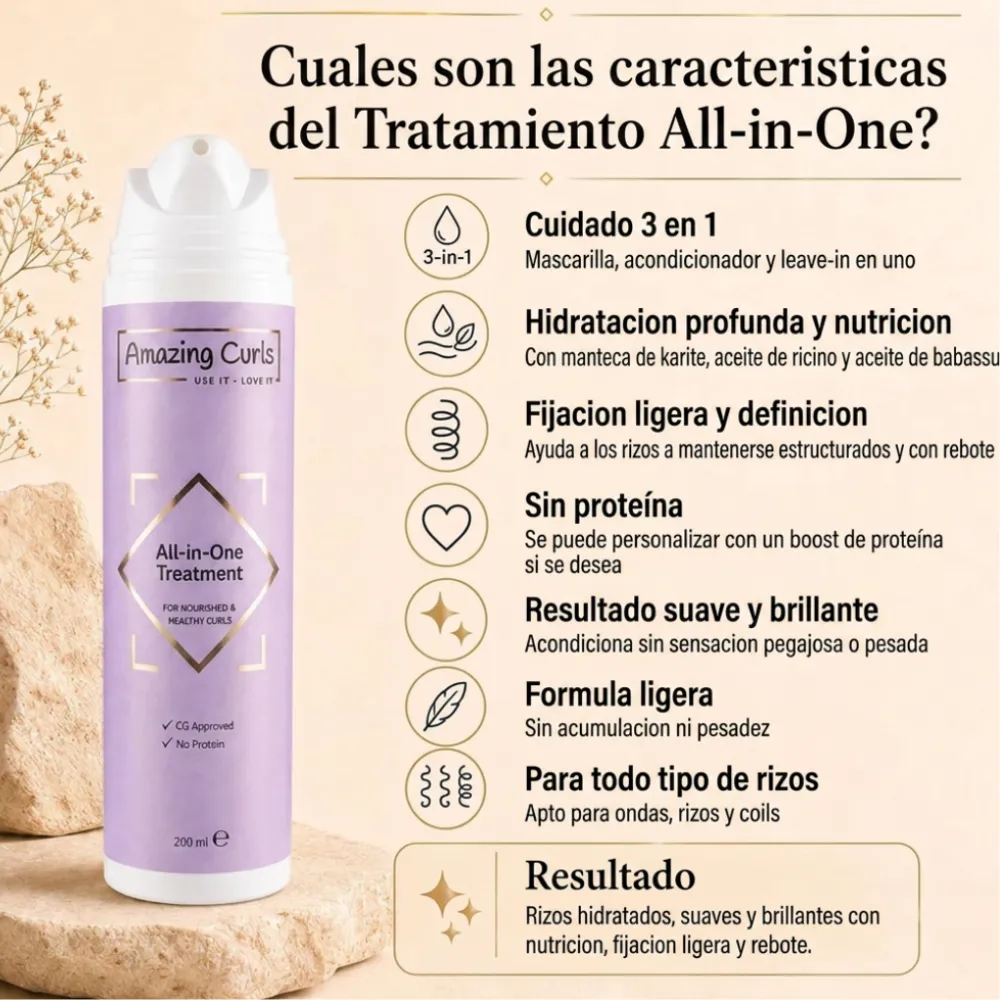 Amazing Curls All-in-One Treatment 200ml - 1